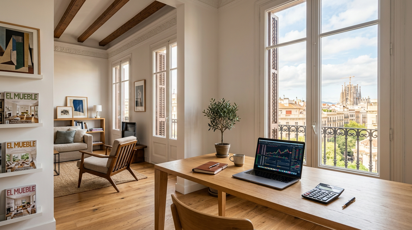 Quanto irá cobrar ao comprar um apartamento em Barcelona para arrendar?