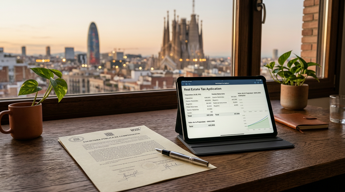 Municipal capital gains tax (plusvalía municipal) in Barcelona: calculation, deadlines and exemptions